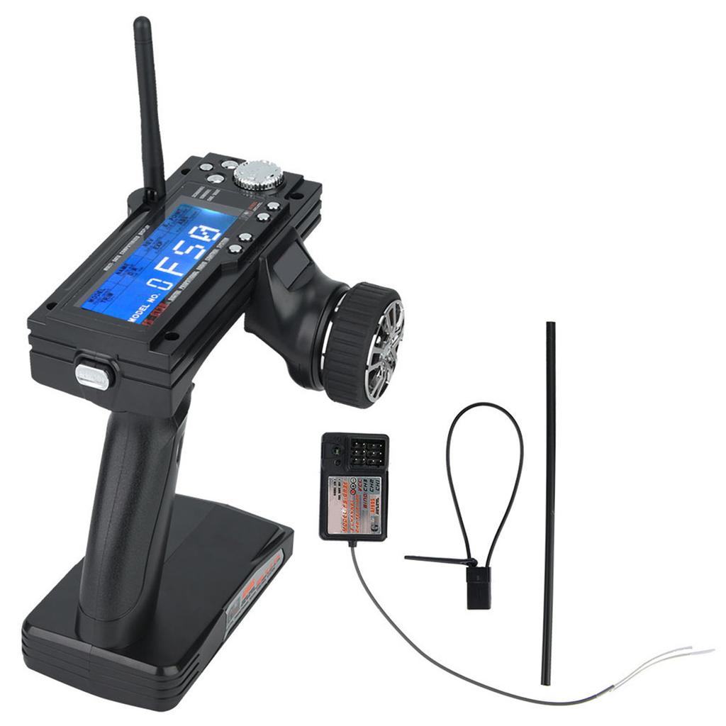 Flysky FS GT3B 2.4G 3CH Transmițător și Receptor LED pentru Model RC Mașină Barcă