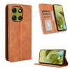 For Motorola Moto G86 Power 5G Leather Case Wallet Stand Retro Texture Phone Cover