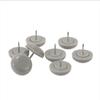 10pcs PVC Plastic Furniture Feet Nails Protector Ground Chair Leg Floor Nail Soft Rubber Anti-skid Sofa Table Bottom Pad