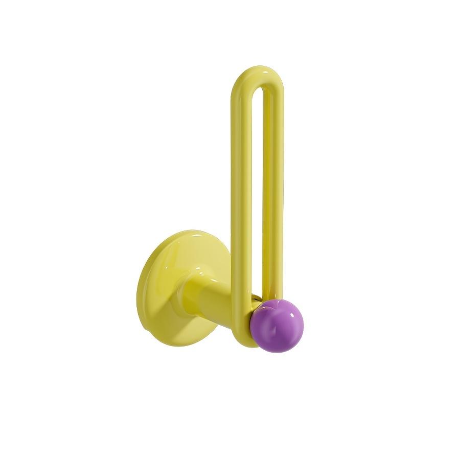 1 stk Hårtilbehør Organizer Veggmontert Uten Boring Plast Oppbevaringsstativ Smykketårnholder for Hårstrikker/Pannebånd/Scrunchies