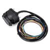 Lightweight 7 Pin Trailer Light Plug Wiring Harness for Convenient Storage & Portability Reliable Electrical Connection