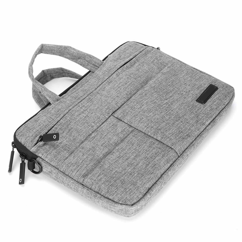 Laptop Carrying Case 11.6In Antiscratch Splash Water Laptop Bag for Huawei Lenovo ASUS Macbook(Gray