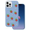 Strawberry Case For Iphone 12 / 12 Pro 6.1" Blue