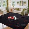 FC Köln Design Crystal Velvet Rug Soft Decorative Mat for Bedroom Entrance