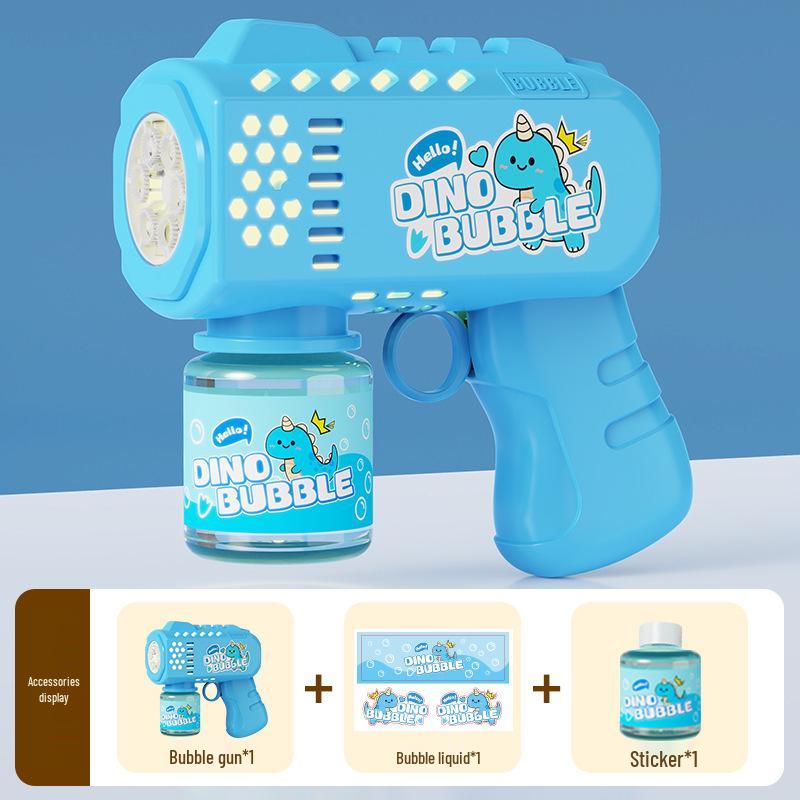 Electric Luminous Bubble Gun - Automatic Handheld Toy for Kids