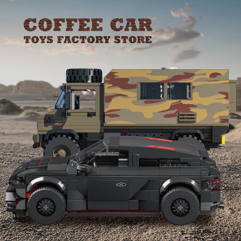 City SUV Building Bricks Cars Sets Off-road Vehicle MOC Blocks Puzzle Toys Station Wagon Model Holiday Gifts DIY Home Decoration