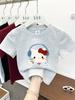 Kids Summer Cotton Cartoon T Shirt Loose Short Sleeve Round Neck Top For Boys And Girls