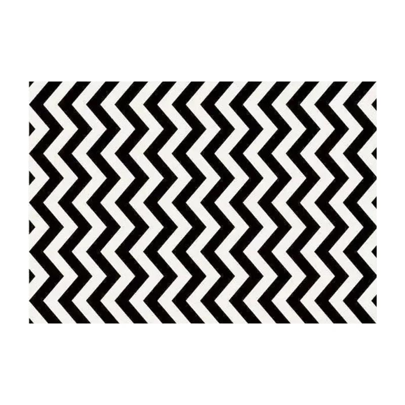 Simple Black Stripe Living Room Decoration Carpet Ins Nordic Bedroom Bedside Plush Non-slip Mat Luxury Study Cloakroom Soft Rug