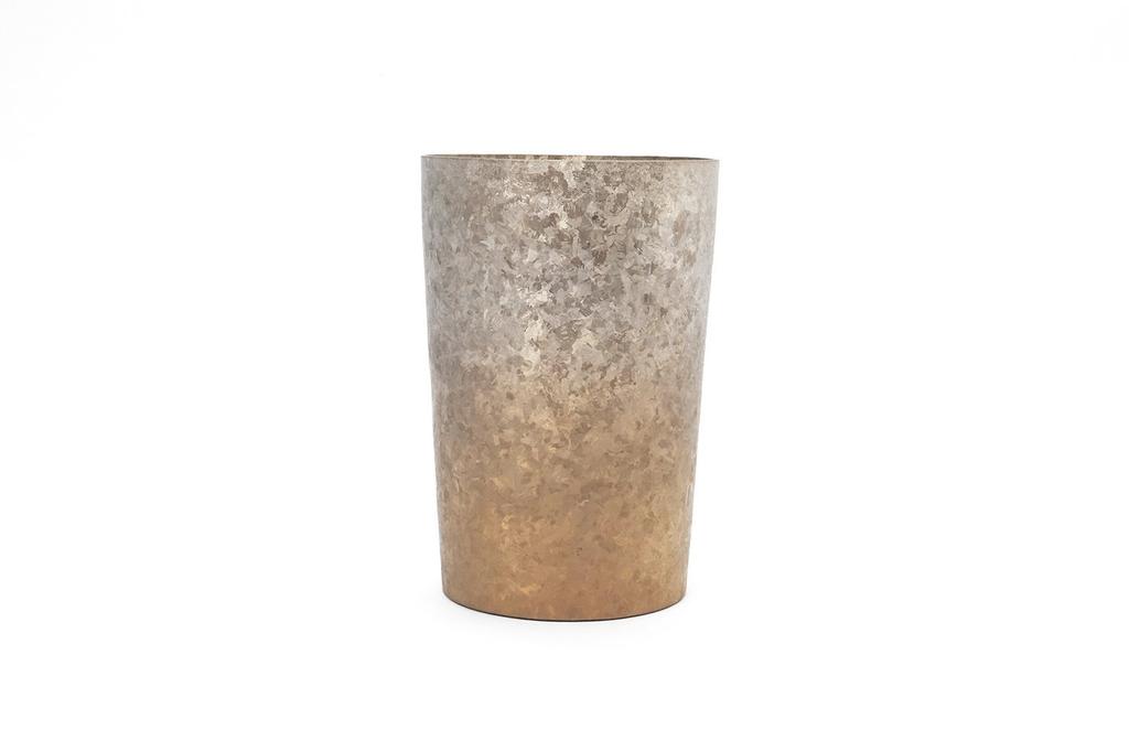 HORIE Titanium Made In Niigata by Nakamiya Torakuma Gradient T09KM270GBR Double-Walled Tumbler, Tsubame, Prefecture, Kiln-Crafted, Light, 270cc,