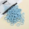 50Pcs Women S Seamless Thumb Ring Hair Ties Bagged Ponytail Holders With Compact Elastic Bands For Diy Simple Fashion Hair Cord