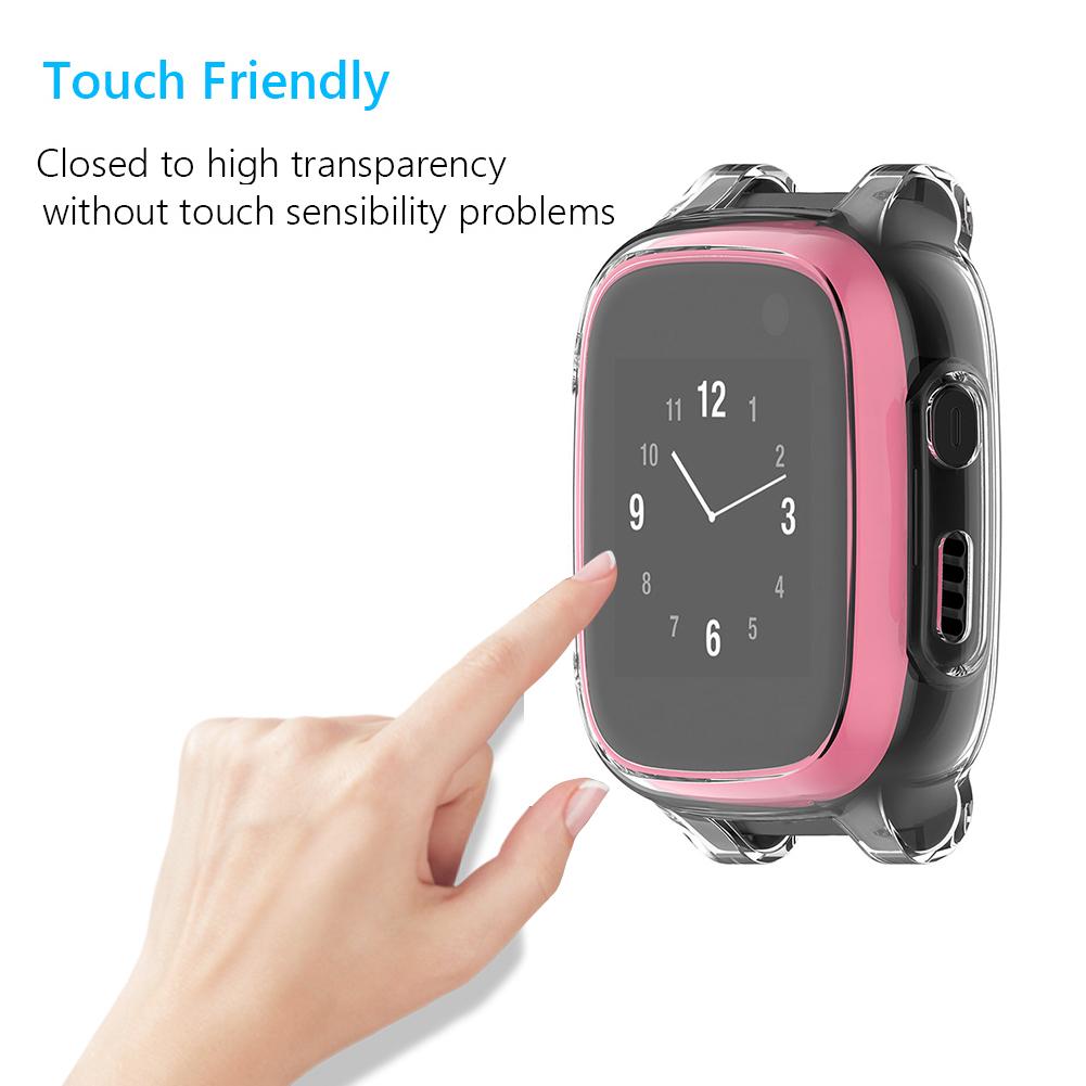 All-inclusive Protection Shell Bumper Cover Anti-scratch Smart Accessories for Xplora X5 Play Smart Watch Cover Case