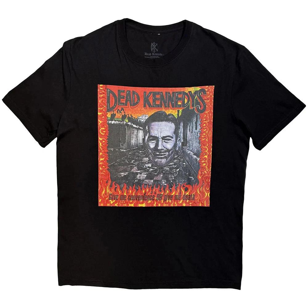 Dead Kennedys T-Shirt: Convenience Album (Black) OFFICIAL NEW S