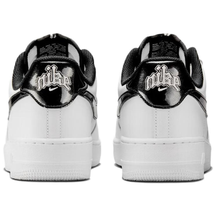Nike Air Force 1 07 Lv8 Comfortable Low-Top Sneakers Men Sneakers White Black HF2898101