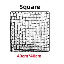 

Origi Honeycomb Grid For Octagon Square Rectangle Hexadecagon Deep Softbox 30* 40 50*70 55 60 65 80 22*90 95 80*120 140 35*160cm Square 40x40cm
