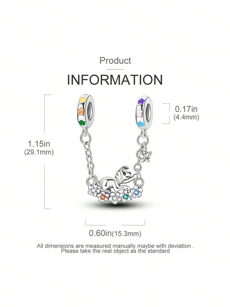 Charms Plata Cute Kittens And Puppies Beads Charm Copper Plated Fit Charms Original Bracelet For Jewelry Making Diy Charm