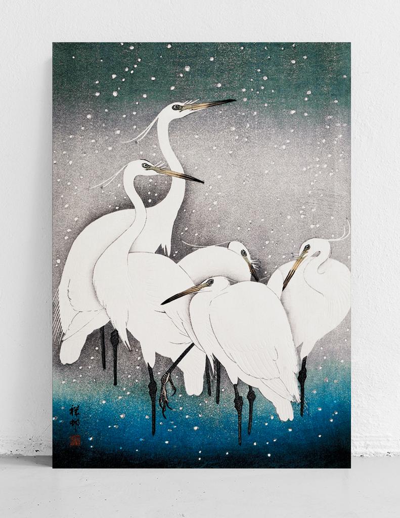 Poster Flock of Birds Japanese Posters