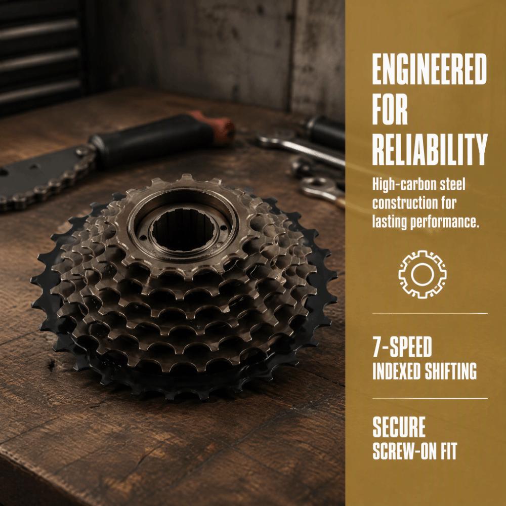 14-28T Bicycle Freewheel Bicycle Freewheel Replacement Part  for Mountain Bike,Folding  Bike