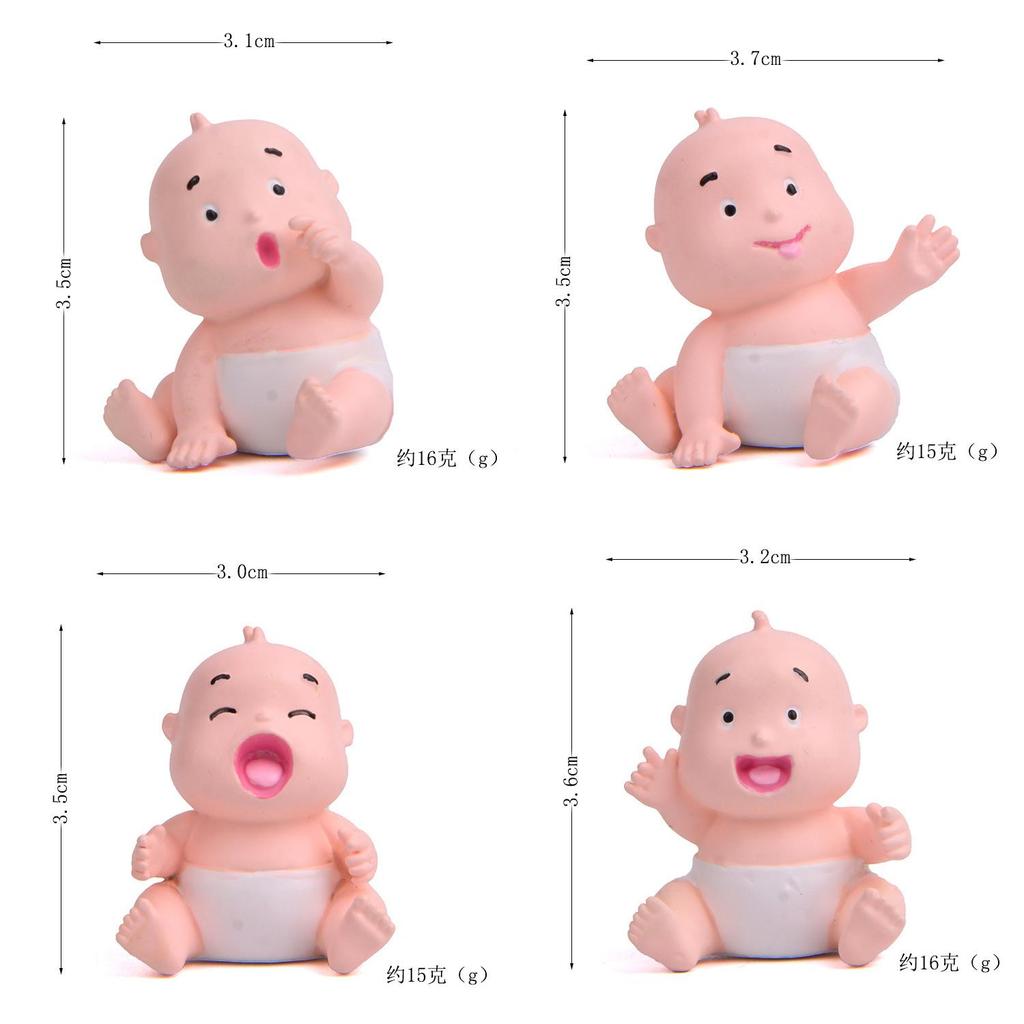 Baby Modern Resin Character Collectible For Desk Decor And Promotional Gift Purposes