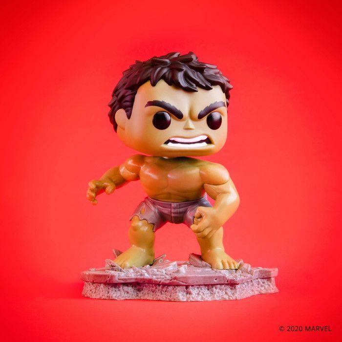Figurine - FUNKO - Hulk Pop Deluxe - 15cm - Vinyle - Multicolore