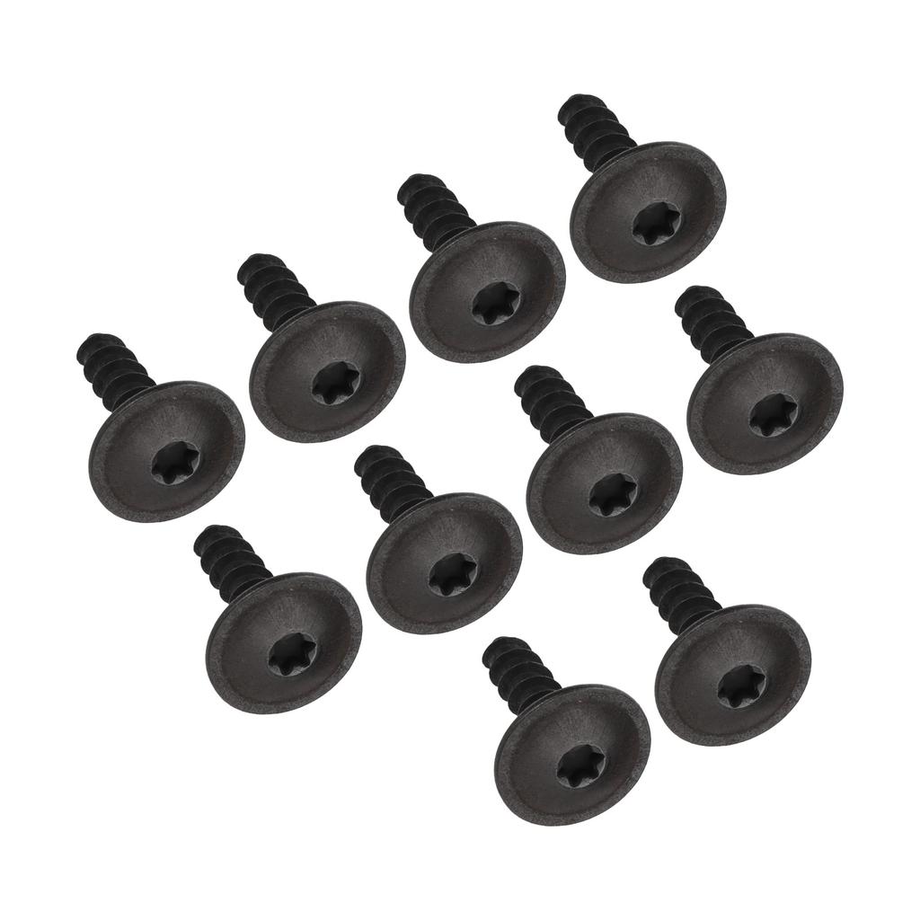 10pcs Wheel Arch Liner Screws Metal Rivets Clips N90775001 Accessory Replacement for Seat