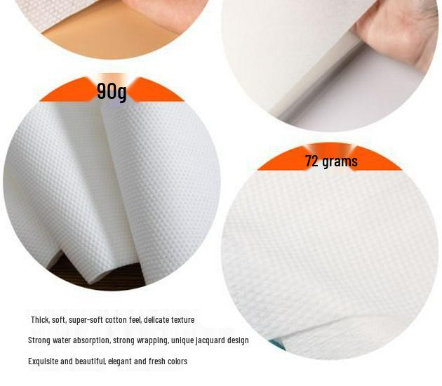 Barbershop & Salon Disposable Absorbent Cotton Towels for Shampooing and Hairdressing