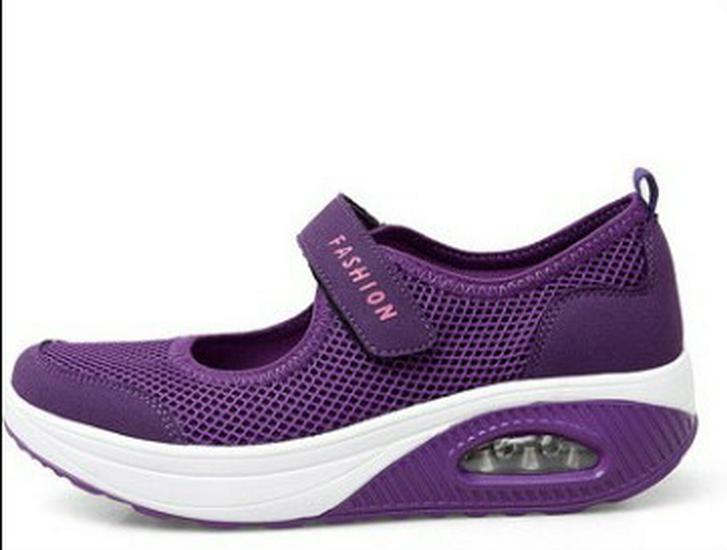 

Женские летние сетчатые туфли на липучке - Большой размер 42, Повседневный стиль для мамы, Коллекция 2025 44