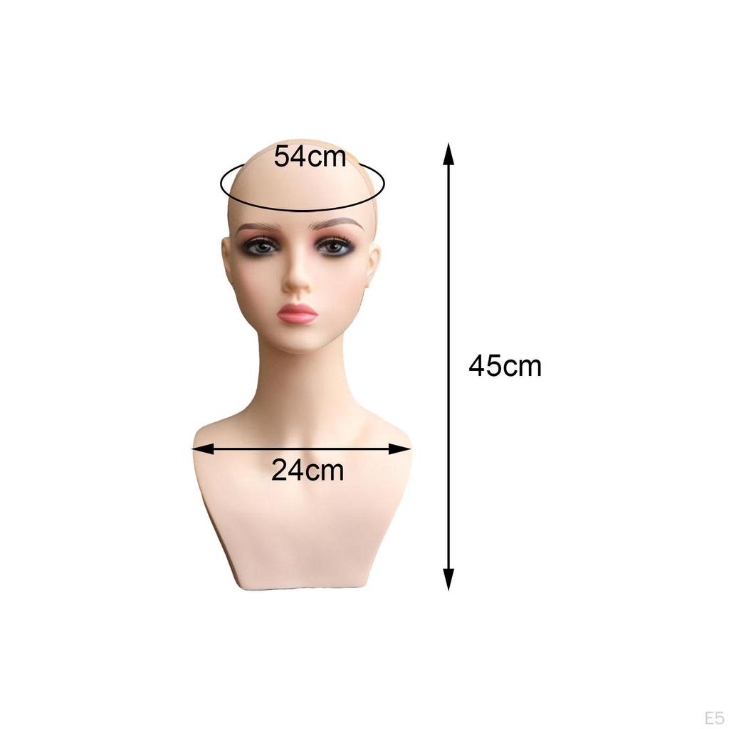 Elegant Mannequin Head Wig Holder for Stylish Display