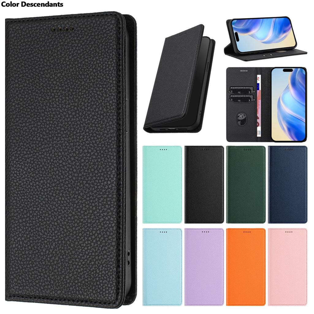 Magnetic Flip Phone Case for VIVO Y400 Y500 X300I X200S V60 Y76 Y31 Y39 V50 LITE S30 iQOO Z9X Leather Book Case with Card Slots