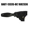 Indicator Switch For Ford For Fiesta 2008-17 Stalk Trip Type Indicator Switches Relay ABS Black Replacement 8A6T-13335-BC