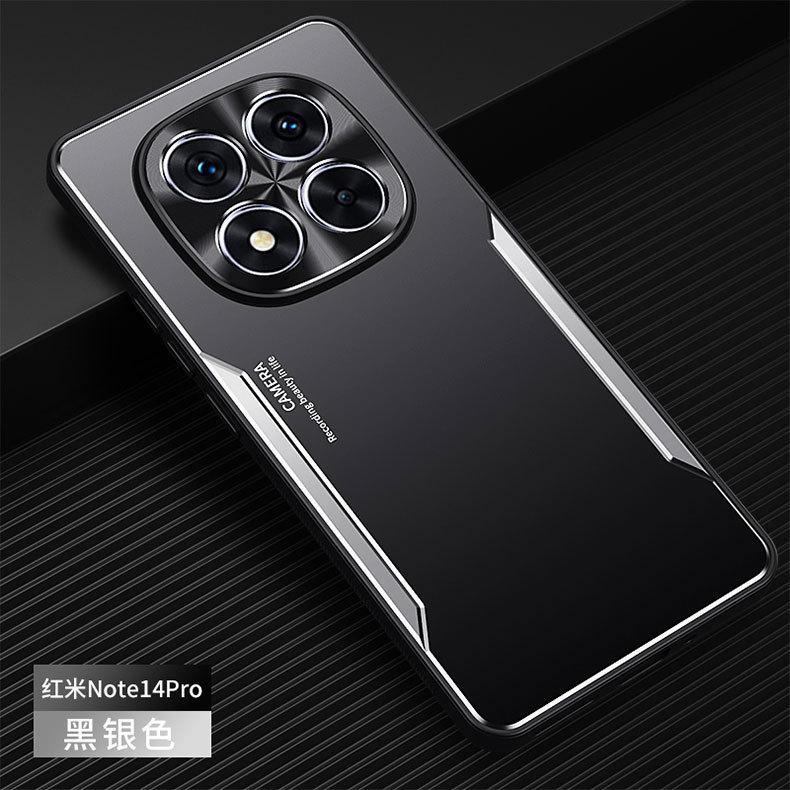 Kompatibel mit Redmi Note 15 Pro Metallklinge Handyhülle, Note14 Pro stoßfeste Note13 Schutzhülle