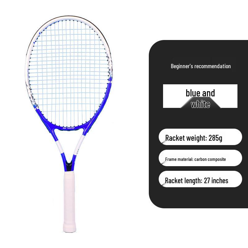 Bopovici Tennis Racket Self-Practice Rebound Set for Beginners