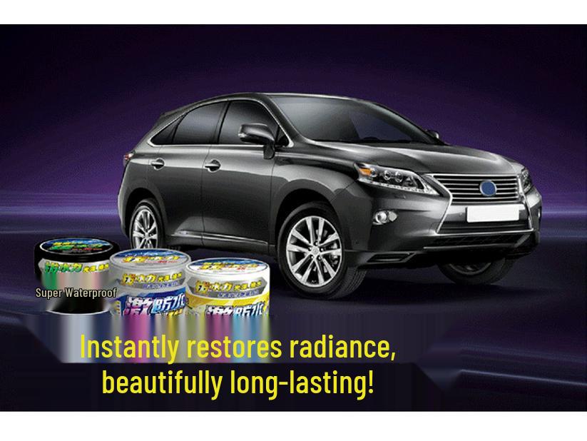 Bochuli Super Wasserabweisendes Autowachs zum Polieren und Schützen von dunklem, hellem und Metallic-Lack.