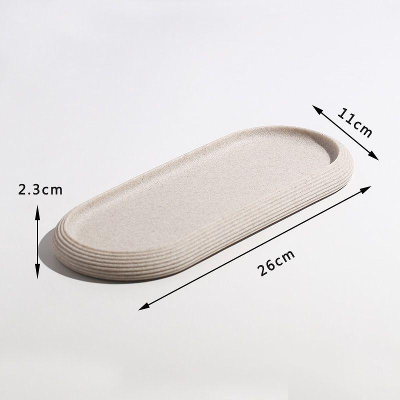 Wodoodporny organizer na blat łazienkowy, antypoślizgowa taca na kosmetyki do toaletki, do umywalki, wystrój hotelowy i domowy, styl INS Nordic