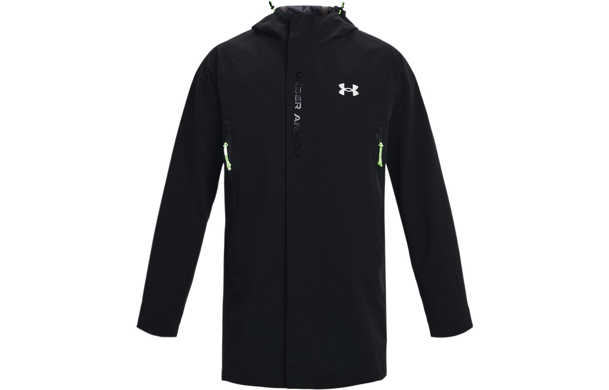 Under Armour Men s Stormproof 3-Ply Bench Jacket Black 1375446-001 L