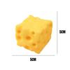 New Giant Cheese Squeeze Toy Extra Large Size Cheese Squishy Fidget Toys Slow Rebound Shapeable Venting Ball For Adults Gifts