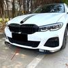 Błyszczący Czarny Przedni Zderzak Samochodu Splitter Wargi Dla BMW Serii 3 G20 G21 320i 330i 2019-2022 M Sport Dyfuzor Ochrona Zestaw Karoserii Pokrywa