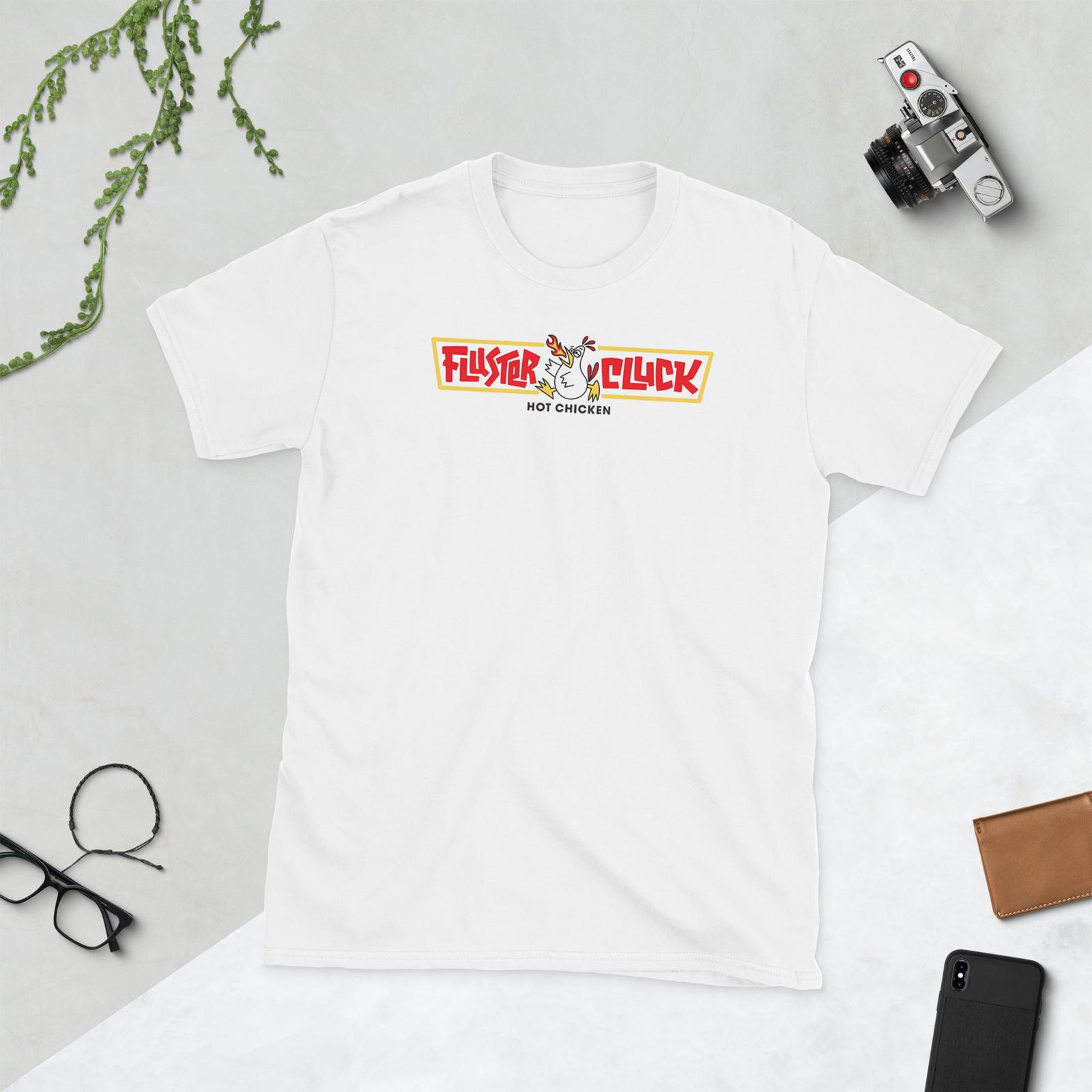 Fluster Cluck Unisex Basic Softstyle T-Shirt Mens Womens Tees Top - 64000 M