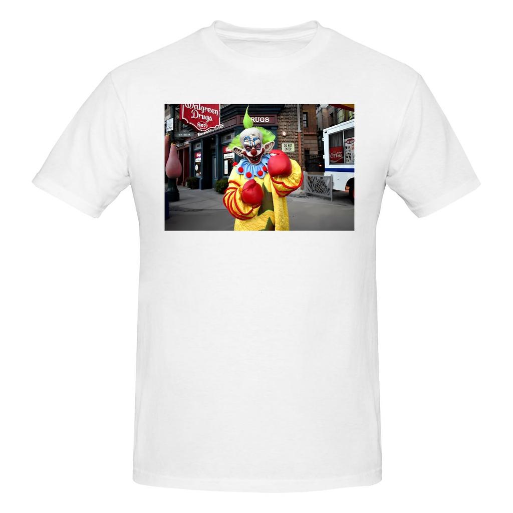 Funny Shorty The Klown Unisexs Printed Tshirt Unisex T Shirtboys