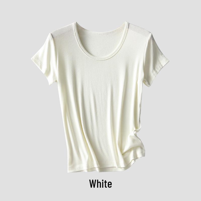Rong Tai Tencel Wool Ribbed Cooling Slim Fit Tee - Short Sleeve 2026