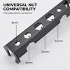 2-piece Multi-functional Sink Wrench Set, 2026 New Sink and Faucet Wrench, Suitable for Plumbing Tools In Confined Spaces.