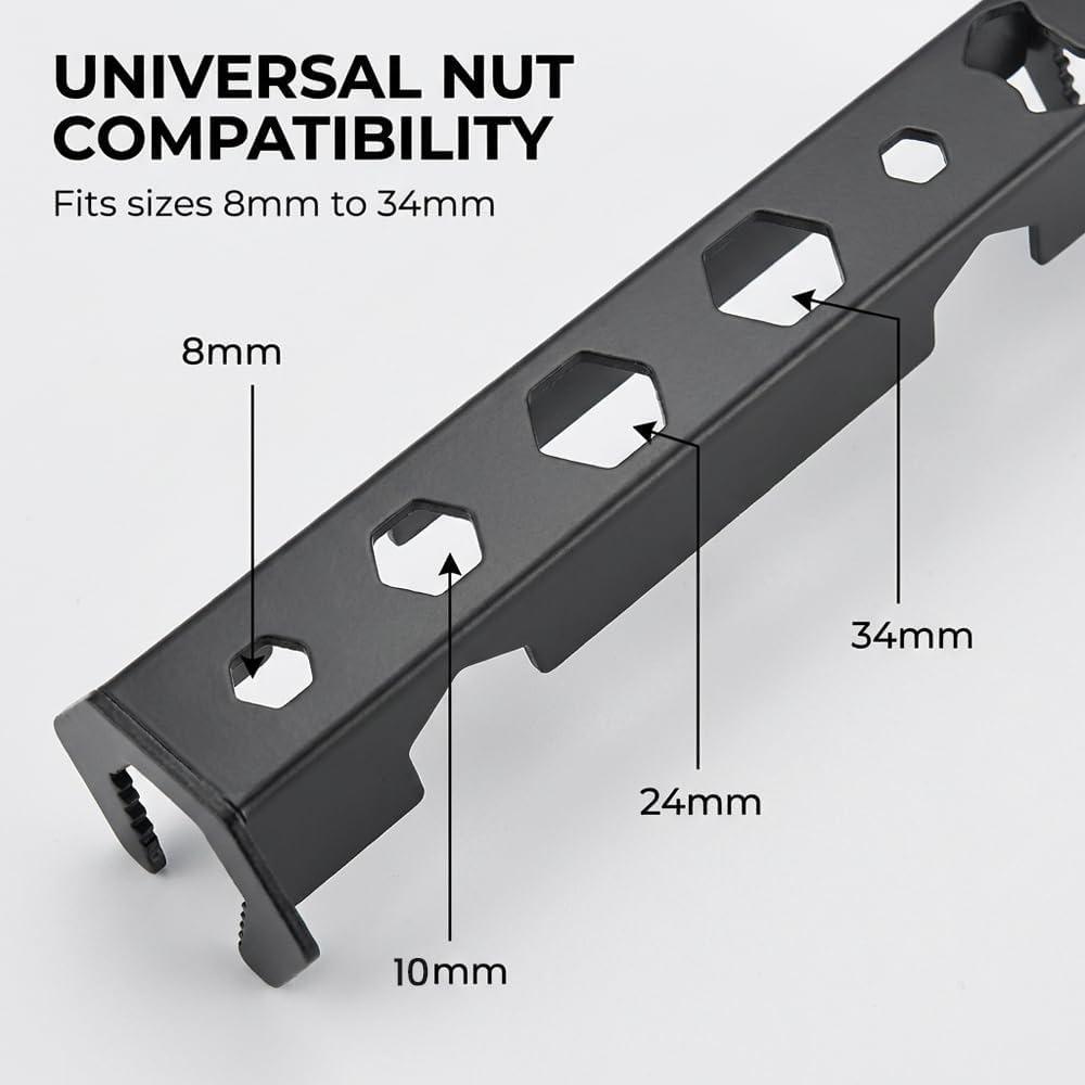 2-piece Multi-functional Sink Wrench Set, 2026 New Sink and Faucet Wrench, Suitable for Plumbing Tools In Confined Spaces.