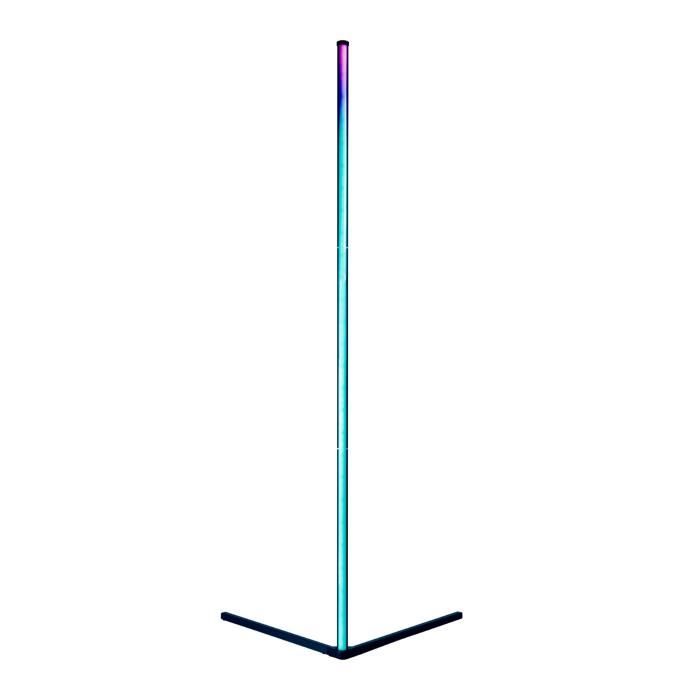 LED Gulvlampe - KSIX - RGBW - 140 cm - WiFi-kontroll - Kompatibel med Siri/Alexa/Google