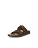 ECCO Cosmo Genuine Leather Men's Flat Sandals, 50098402114, Nutmeg Brown, Size 24.5 Cm, 3E