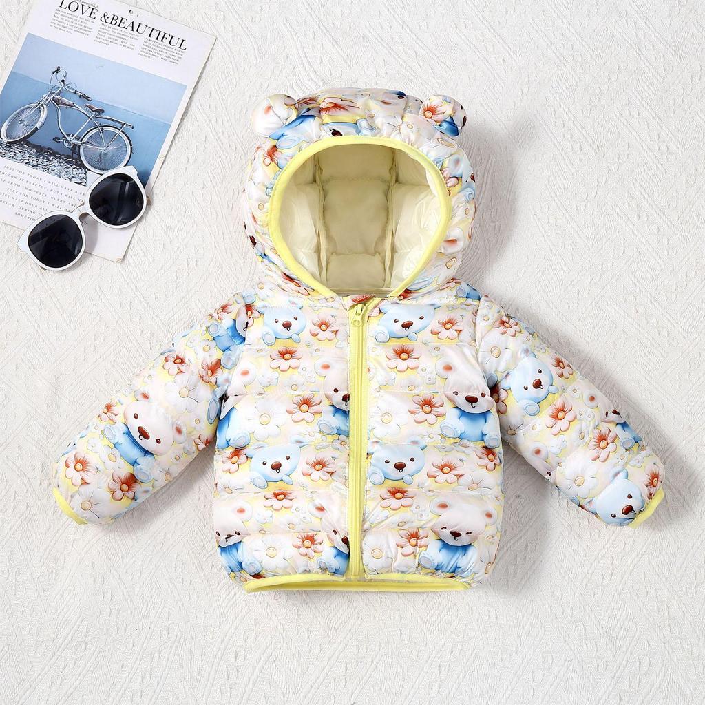 2025 Lightweight Cotton-Padded Jacket for Infants and Kids
