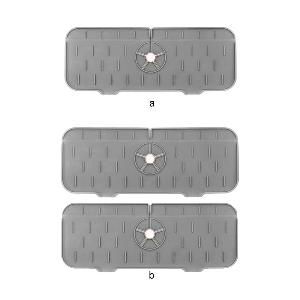Faucet Guard Kitchen Sink Drain Mat Water Catcher Storage Countertop Protector Household Upgrade Pads