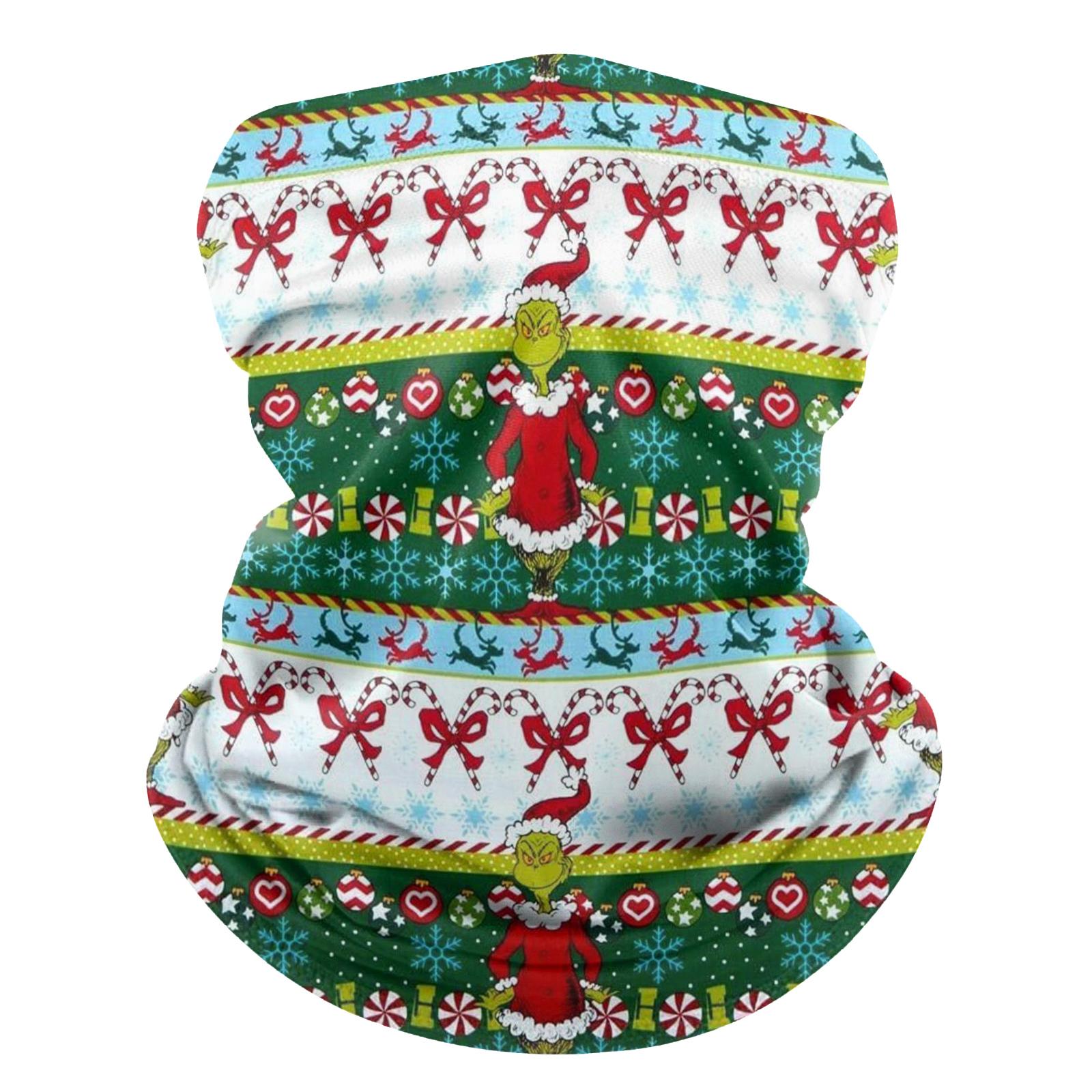 

Уличная велосипедная маска Модный принт Бандана Шарф для шеи One Size белый