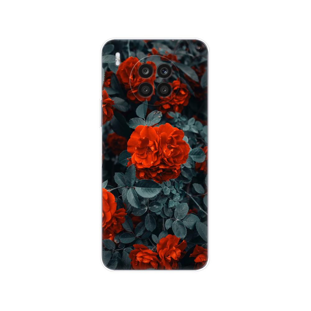 For Honor 50 Lite Case 6.67 Inch Back Phone Cover For Huawei Honor 50 Lite 50Lite Light Silicon Soft TPU Protective Bumper Coque