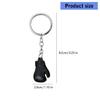 Eye Catching Boxing Glove Style Keychain Weighing 21g Backpacks Purses Hanging Ornament For Sports Lovers