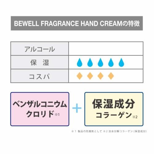 Bewell Hand Cream ROSE, Rose Scent, 60g