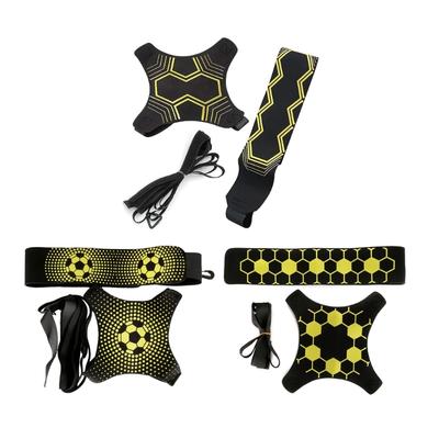 Adjustable Football Kick Trainer Soccer Ball Training Equipment Soccers Trainer Solos Practice Assistance Elastic Belt